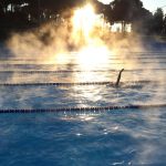 Foto piscina matinada