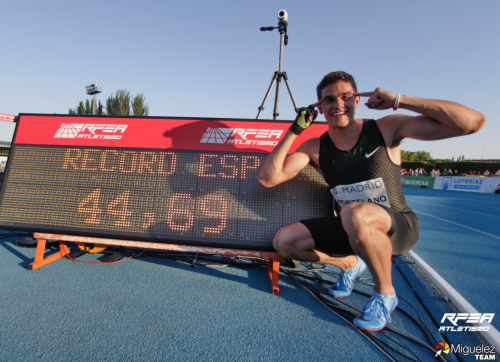 Bruno Hortelano récord de España