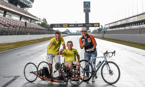 Isidre Esteve, Pep Plaza i Laia Sanz al Circuit de Catalunya