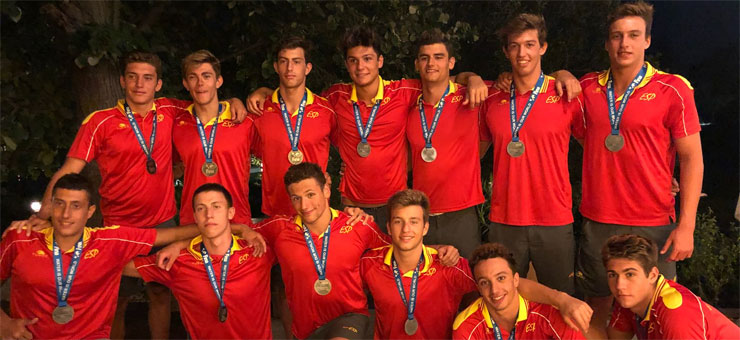 Plata Mundial juvenil masculí waterpolo