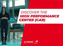 Ona Carbonell presenta el CAR en un vídeo per a la promoció internacional del Centre