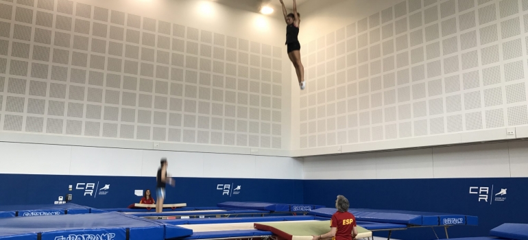 Concentración Trampolín Centro de alto rendimiento