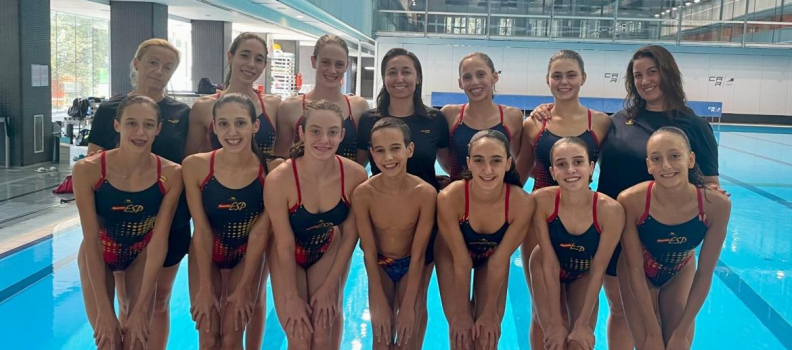 Tres medalles al Mundial de ‘sincro’ infantil