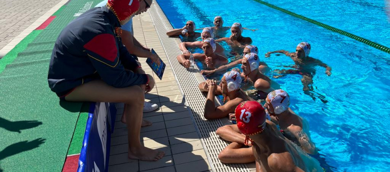 European silver for the junior men’s water polo team